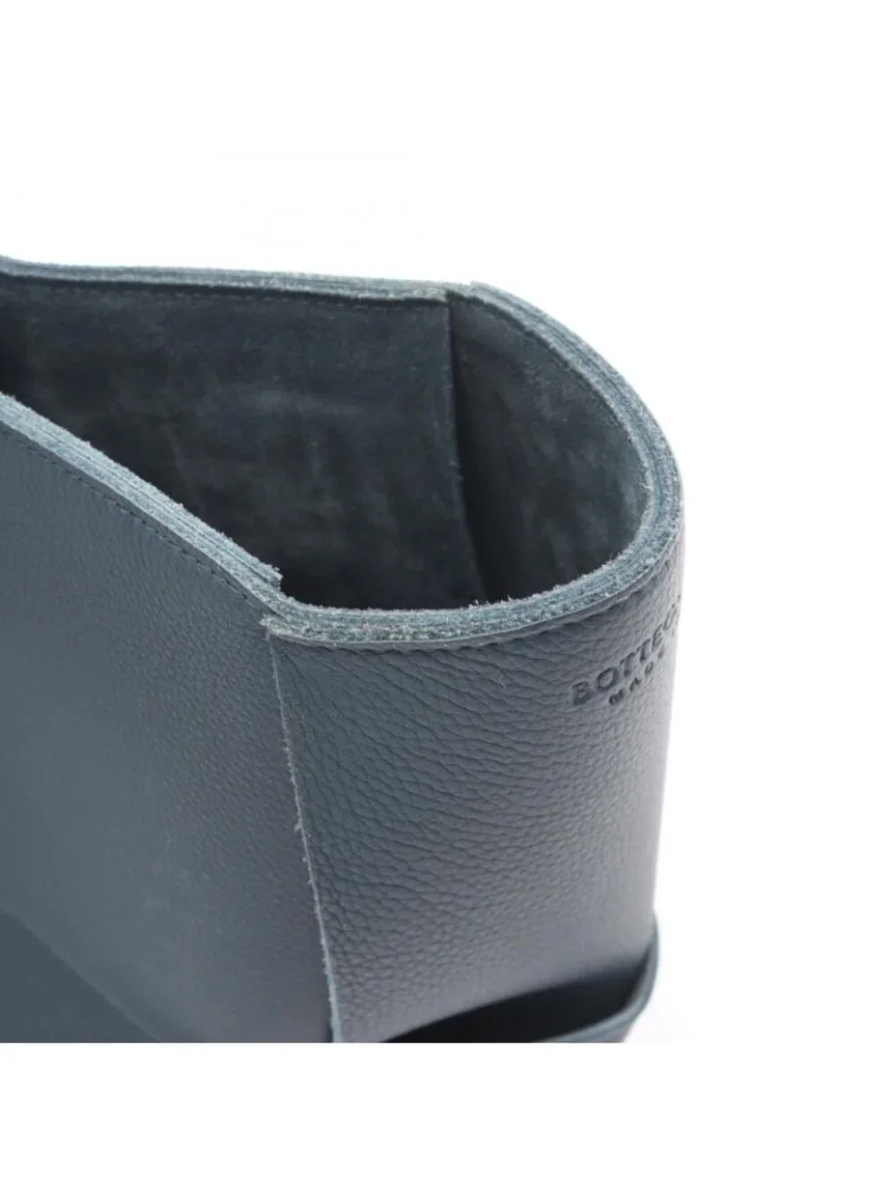 Bottega Veneta Tote Bag Arco Maxi Intrecciato Navy Leather